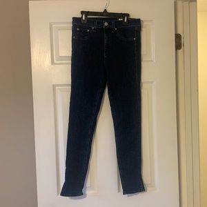 Rag & Bone Dark Skinny Jeans Jeggings High Rise
